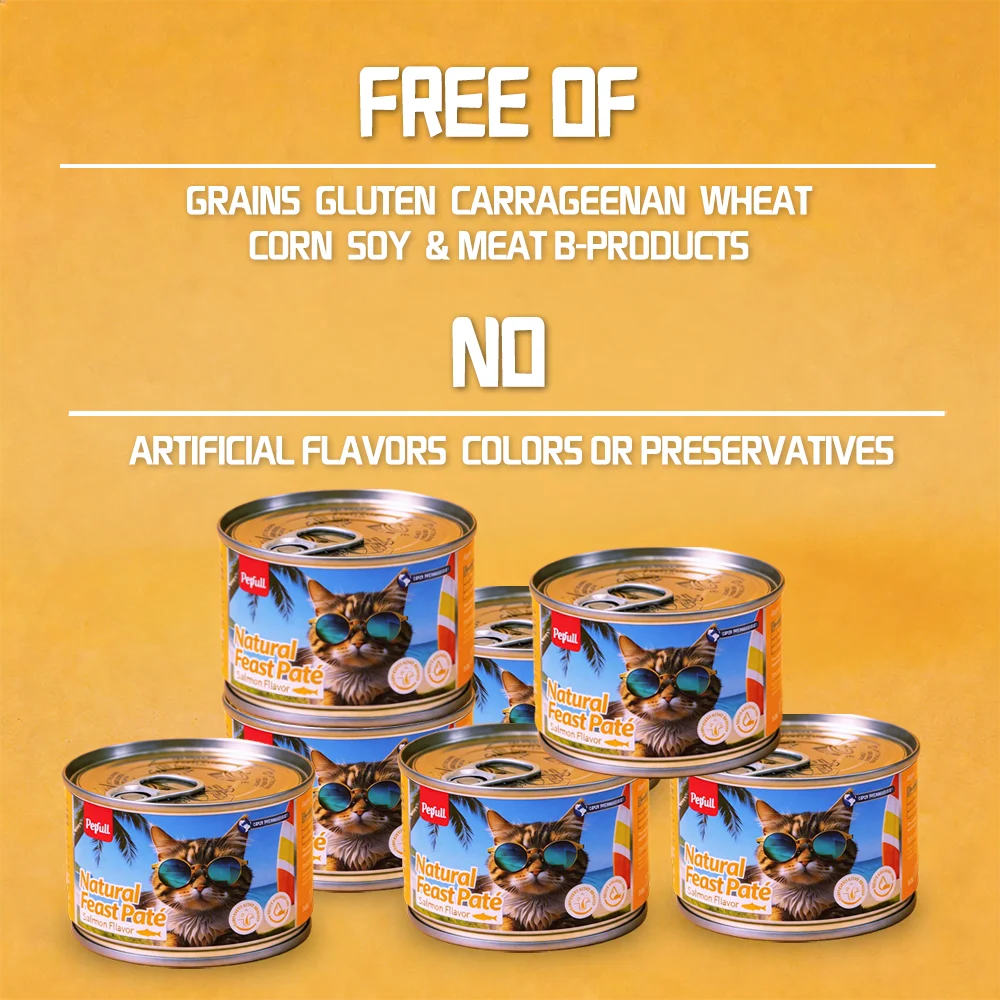 Petfull wet food variety pack — 24 x 170g cans (Tuna, Beef, Salmon, Chicken) – view 3
