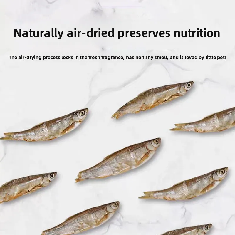 Freeze-dried freshwater fish treats for turtles, cats and small pets — 0.300 kg pouch – view 3