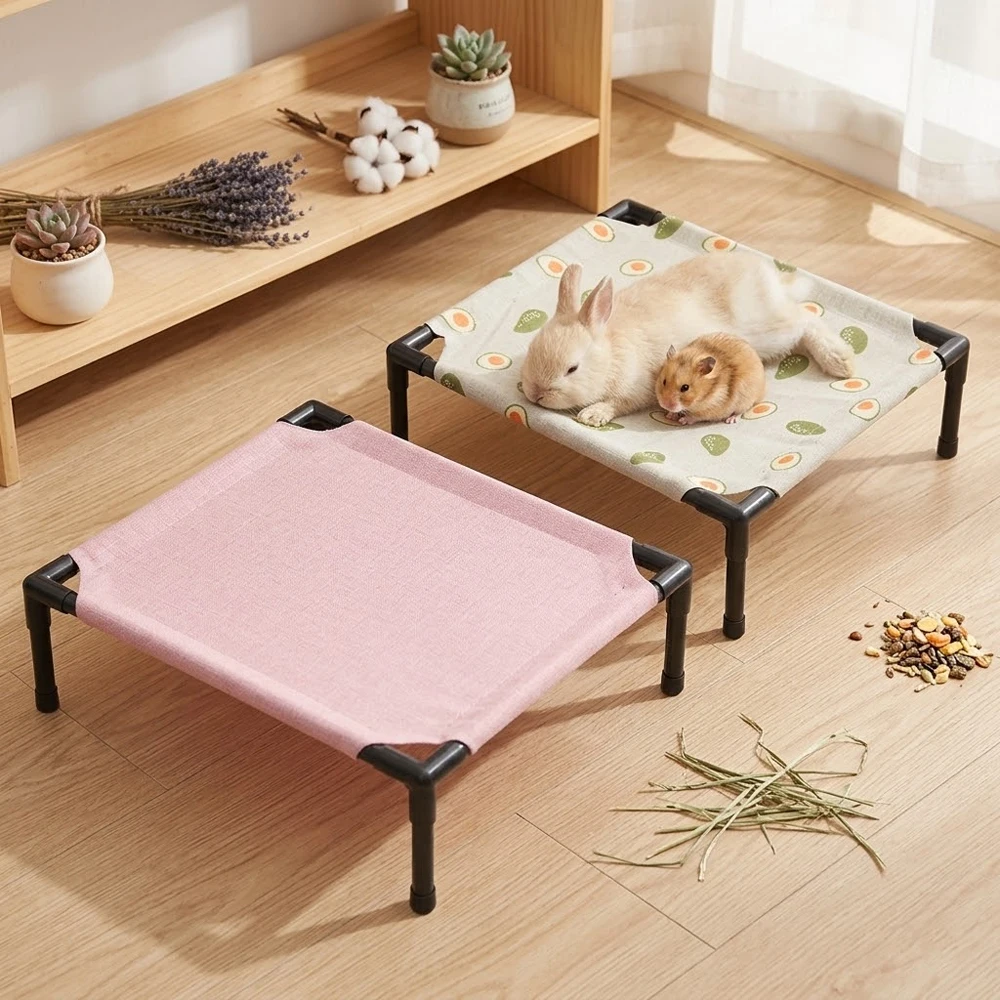 {title} — elevated breathable bed for small pets – view 3