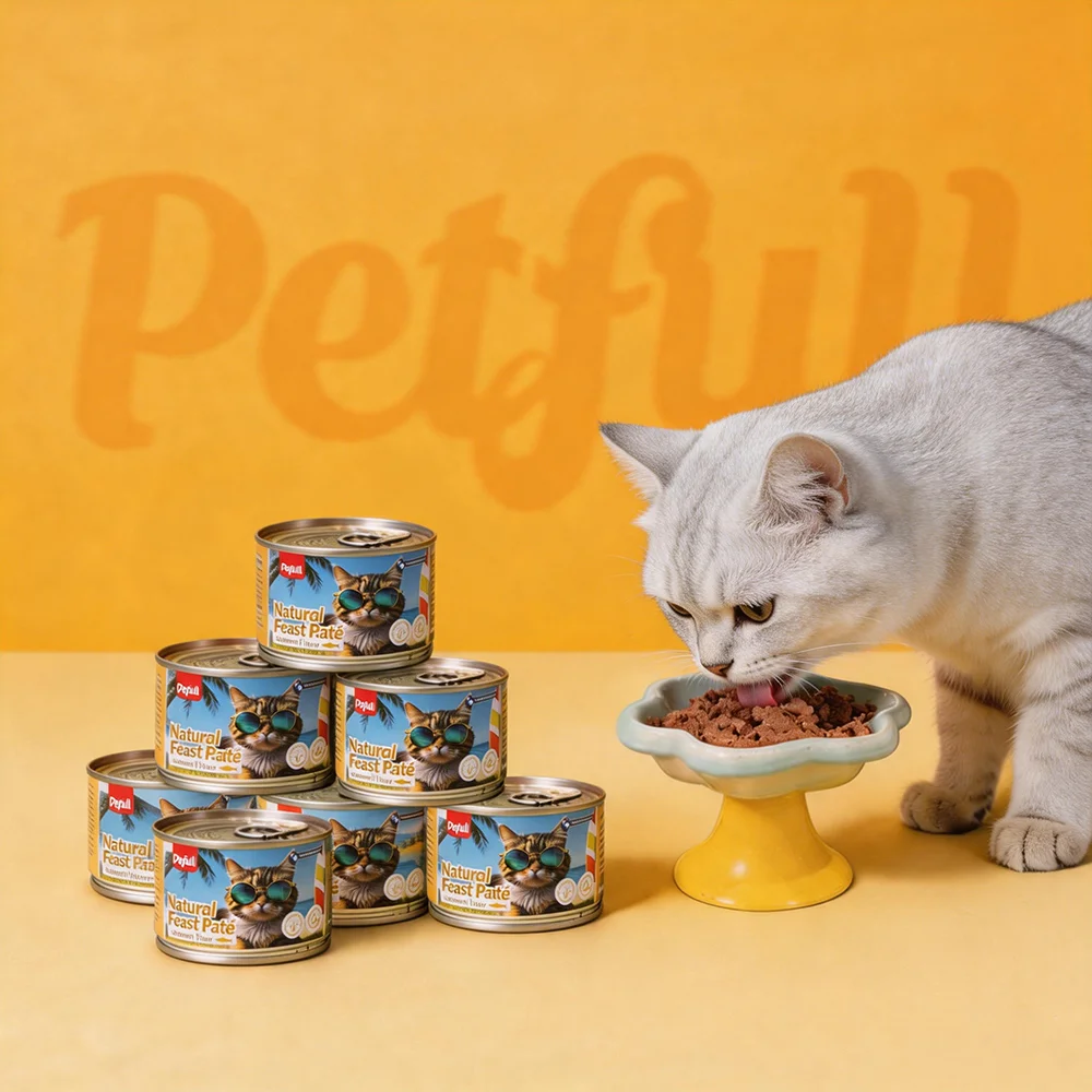 Petfull wet food variety pack — 24 x 170g cans (Tuna, Beef, Salmon, Chicken) – view 4